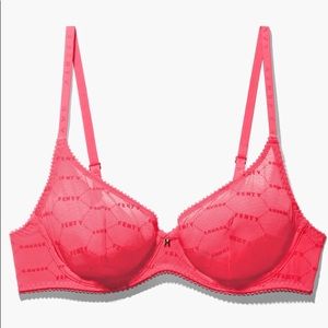 Savage X Fenty Unlined Logo Bra